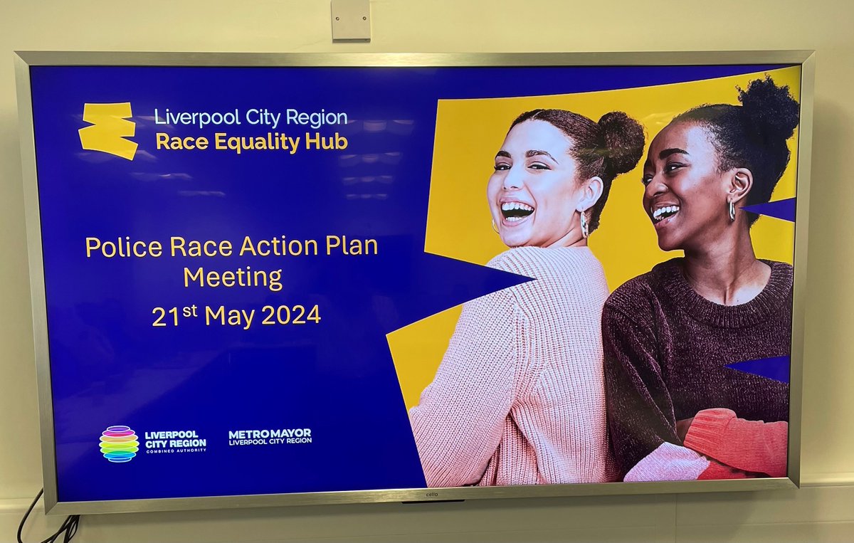 Another positive Police Race Action Plan stakeholder meeting this morning at @LpoolCityRegion. An important way for us to share our progression on the plan, but also hear from community members who share their views and lived experiences which help to shape our future priorities