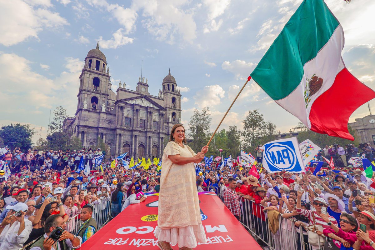 ResistenciaCMx's tweet photo. Lo vamos a lograr 🤞🏻🇲🇽

¡México merece más!

#XóchitlGálvezPresidenta https://t.co/pnbiGeZ0UH