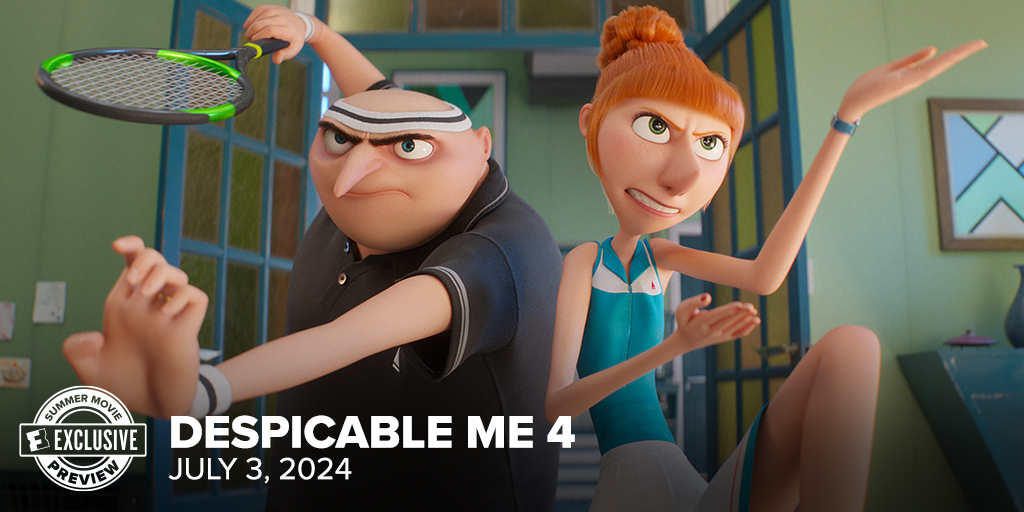 This summer preview just got a lot more despicable…
Steve Carell, Will Ferrell and Kristen Wiig star in #DespicableMe4, only in theaters July 3.