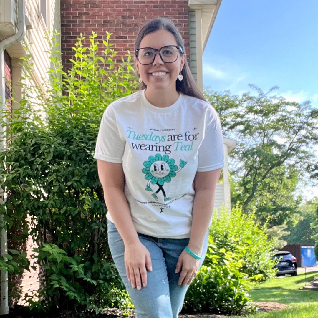 It's #TealTuesday! Our Director of Digital Marketing & Communications, Britt, is sporting one of our new #TouretteSyndrome awareness merch items.
You can raise awareness too - visit our store to explore more exciting options than ever!
🔗tourette-association.printify.me/products