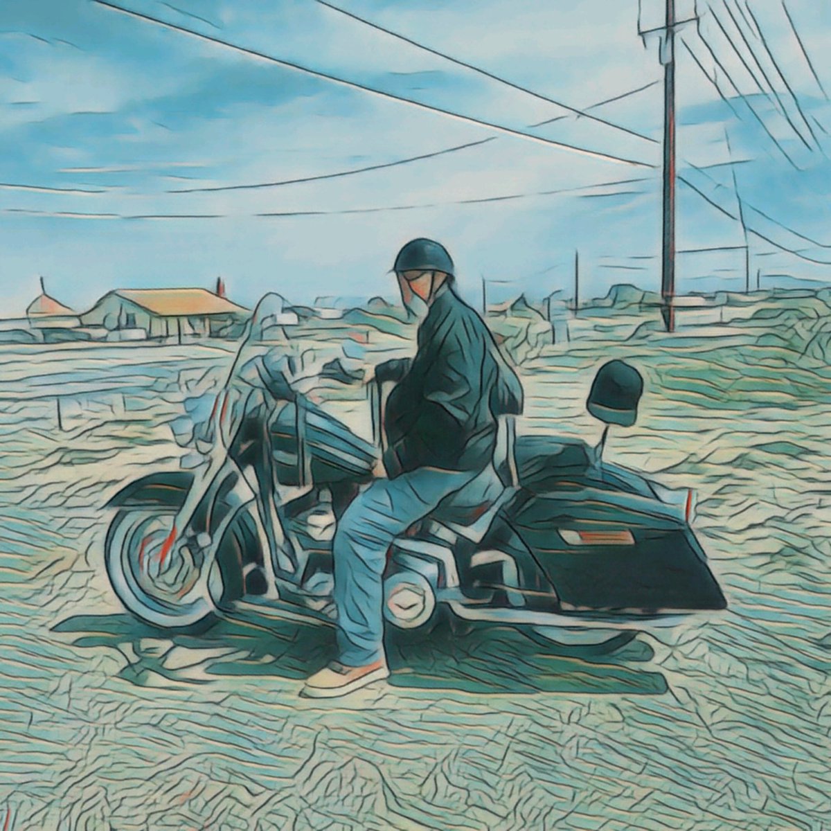 #harleydavidson #motorcycleart