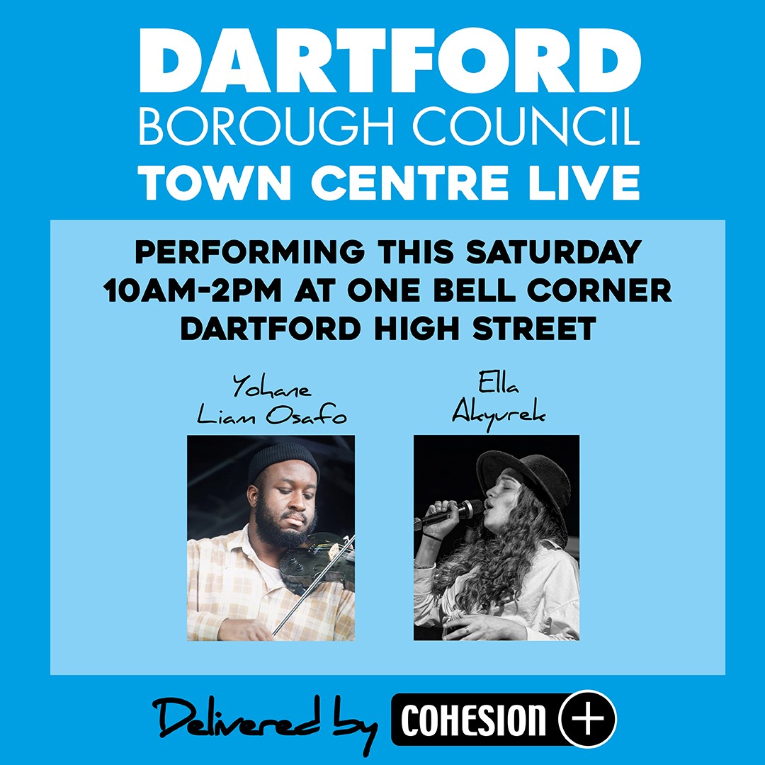 Our market entertainment with @cohesionplus is back this Saturday! Come along to enjoy some great music from Yohane Liam Osafo and Ella Akyurek!