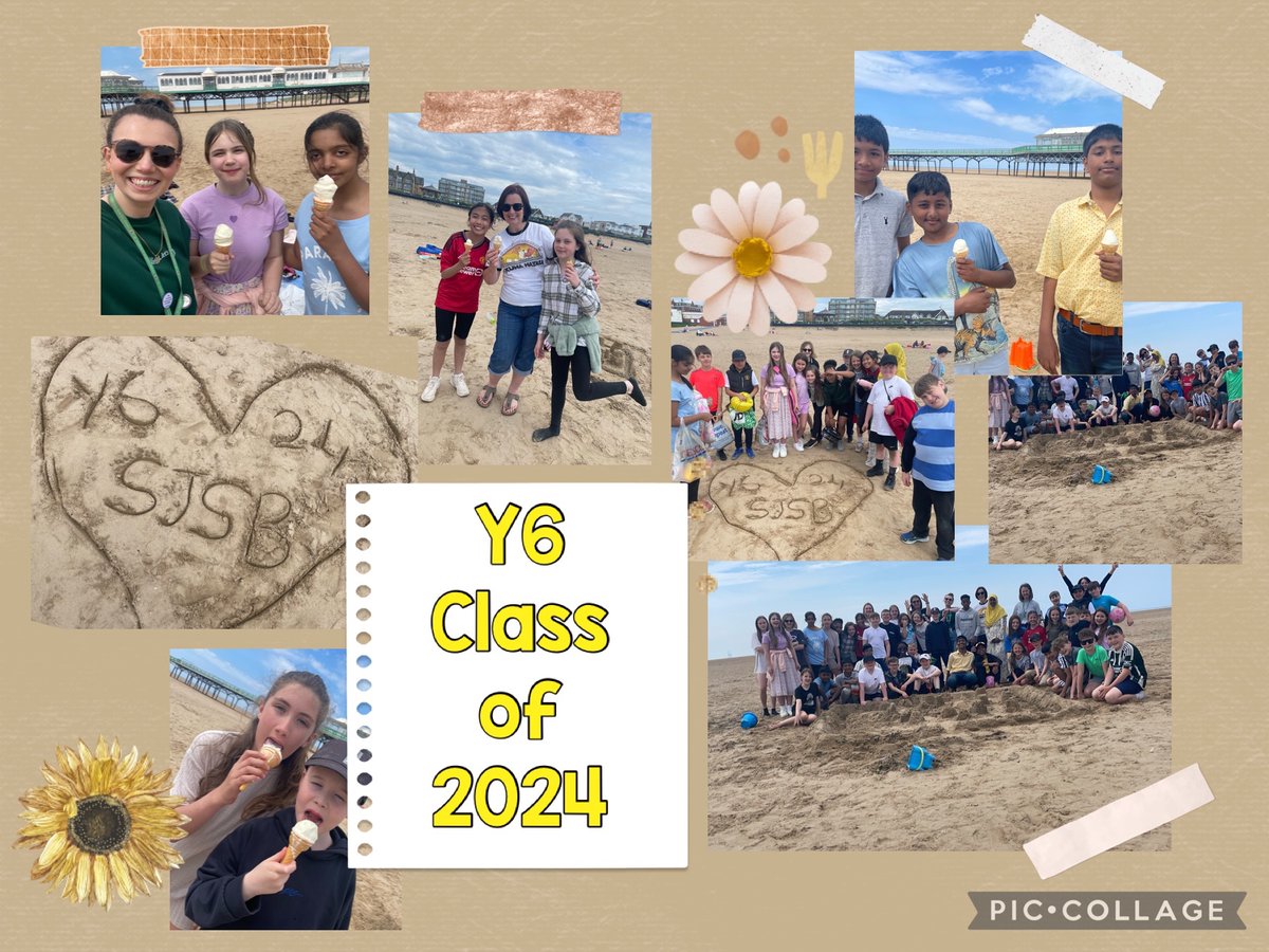 _MissBurke_'s tweet photo. A great day at the beach had by all of Year 6! 🍦☀️⛱️@StJosephStBede https://t.co/6tCoMCdps3