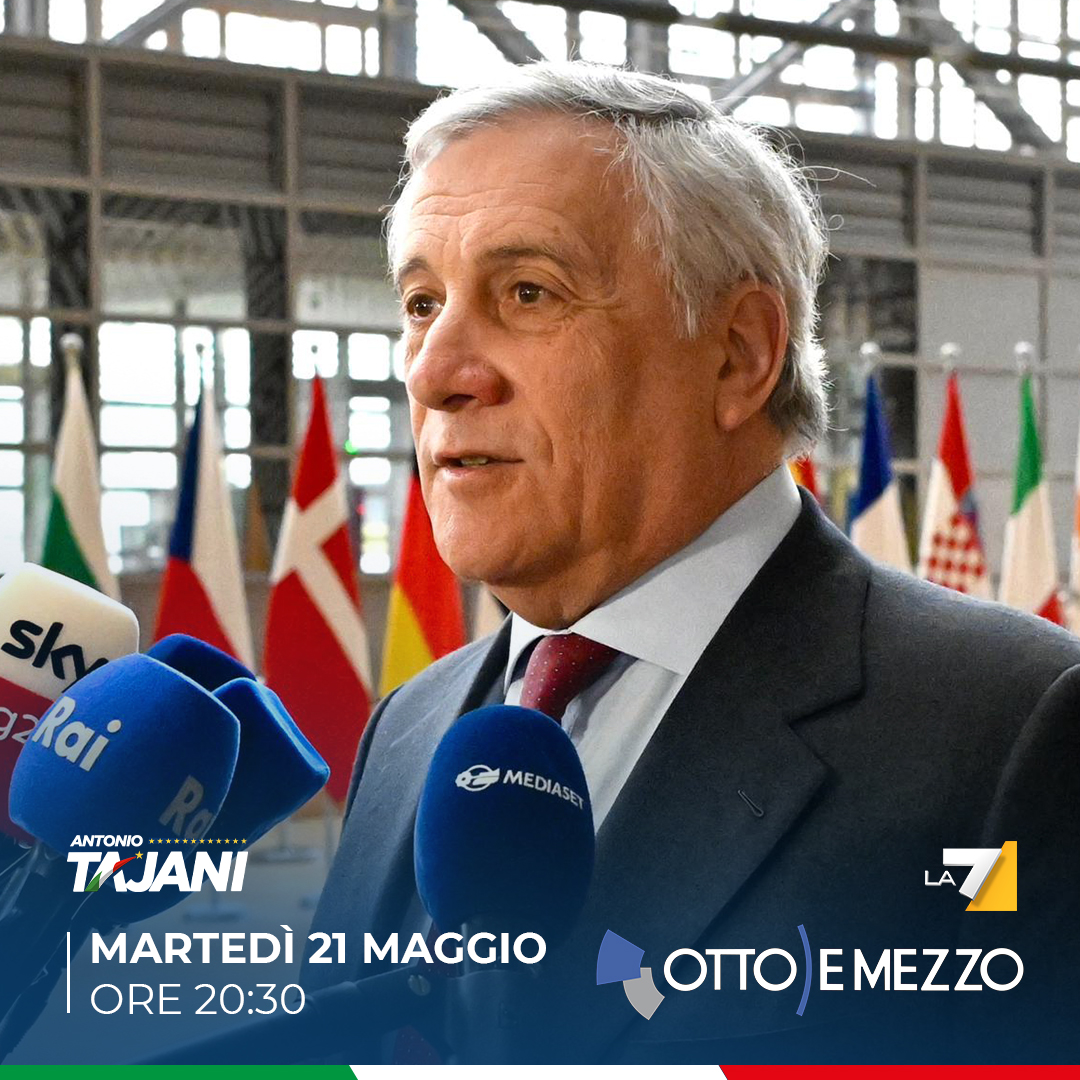 📺 Ci vediamo tra poco a @OttoemezzoTW su @La7tv. Vi aspetto!