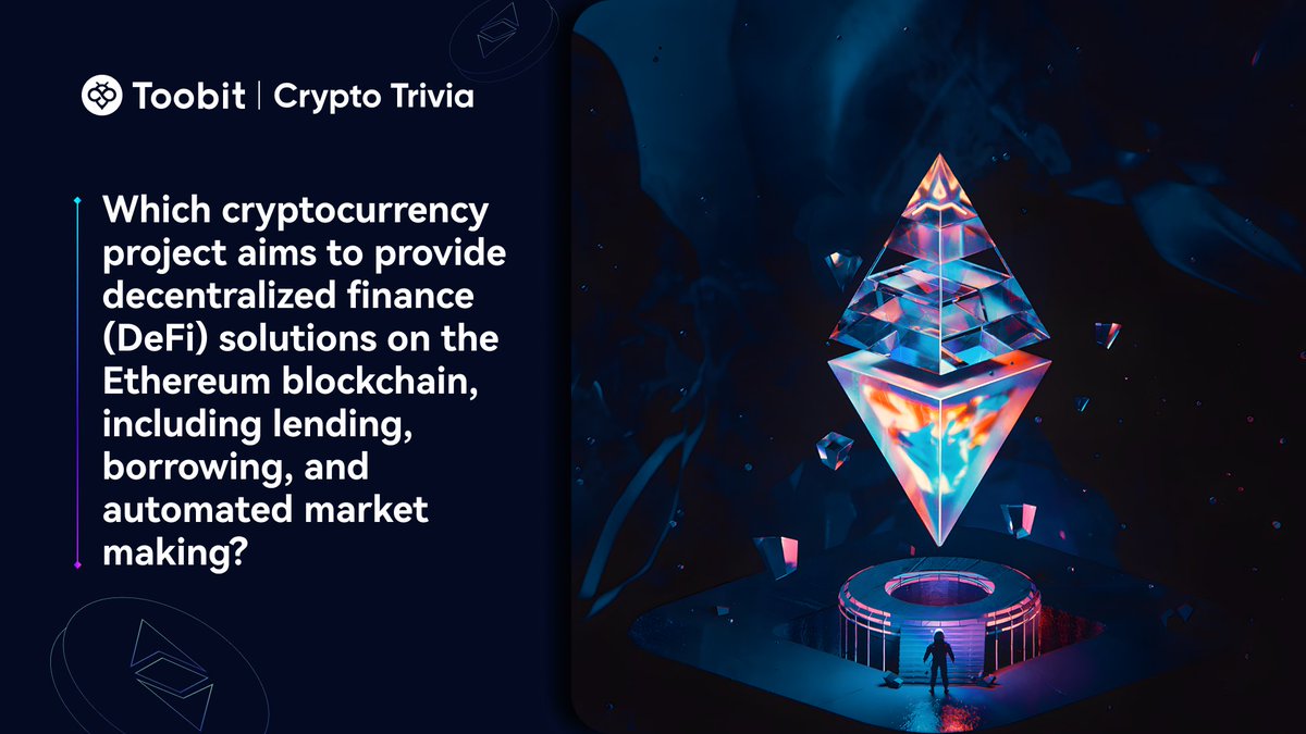 Put your DeFi knowledge to the test and reply with your answer! 🧠 

#DeFiTrivia #CryptoTrivia #LearnCrypto #Crypto