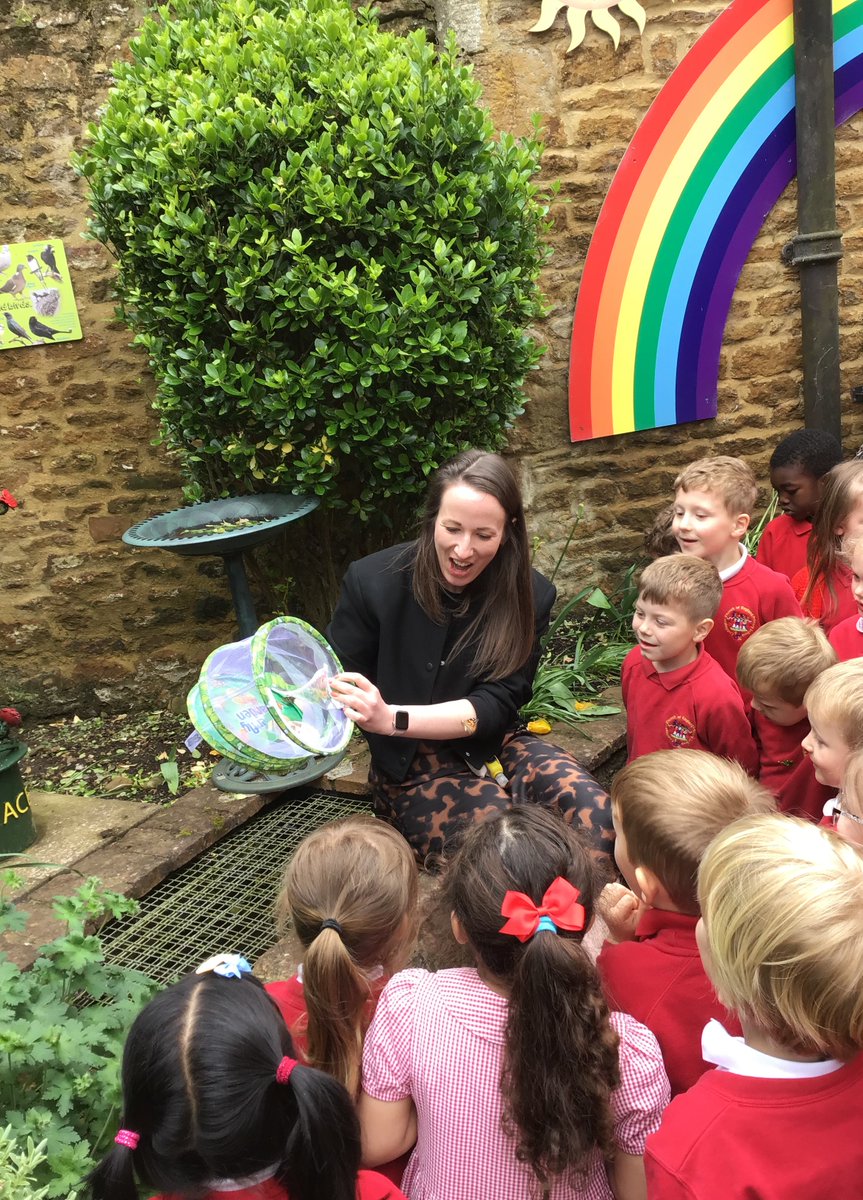 LoddingtonCEPri's tweet photo. R/1 have had a very exciting day releasing their butterflies in the Spiritual Garden. It has been lovely to watch the children observe the life cycle of a caterpillar and to see such awe and wonder from them. Another magical learning opportunity for our smallest children! :) https://t.co/O7DIBoaOwT