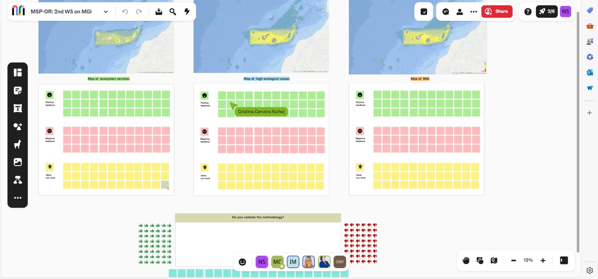 📢The 2nd workshop on Marine #GreenInfrastructures took place this morning in Las Palmas de Grand Canaria, where the results and tests developed in the marine demarcation area of the Canary Islands were presented, and the methodology validated 🇪🇸🌊⚓️
#EMFF #EMFAF #MSPforRUP