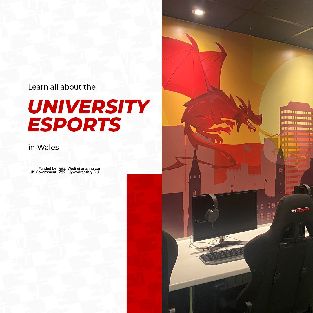 Experience the power of Uni esports! Explore the dynamic world of Esports University Teams on our website. esportswales.org/unis/ #EsportsUniversity #WelshEsports