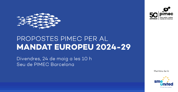 Vols conèixer les nostres propostes per al mandat europeu 2024-2029❓

🇪🇺 Amb motiu de les #EUelections24, el 24 de maig organitzem una trobada amb els principals interlocutors en l’àmbit de les relacions internacionals on presentarem 45 propostes per a una Europa adaptada a les
