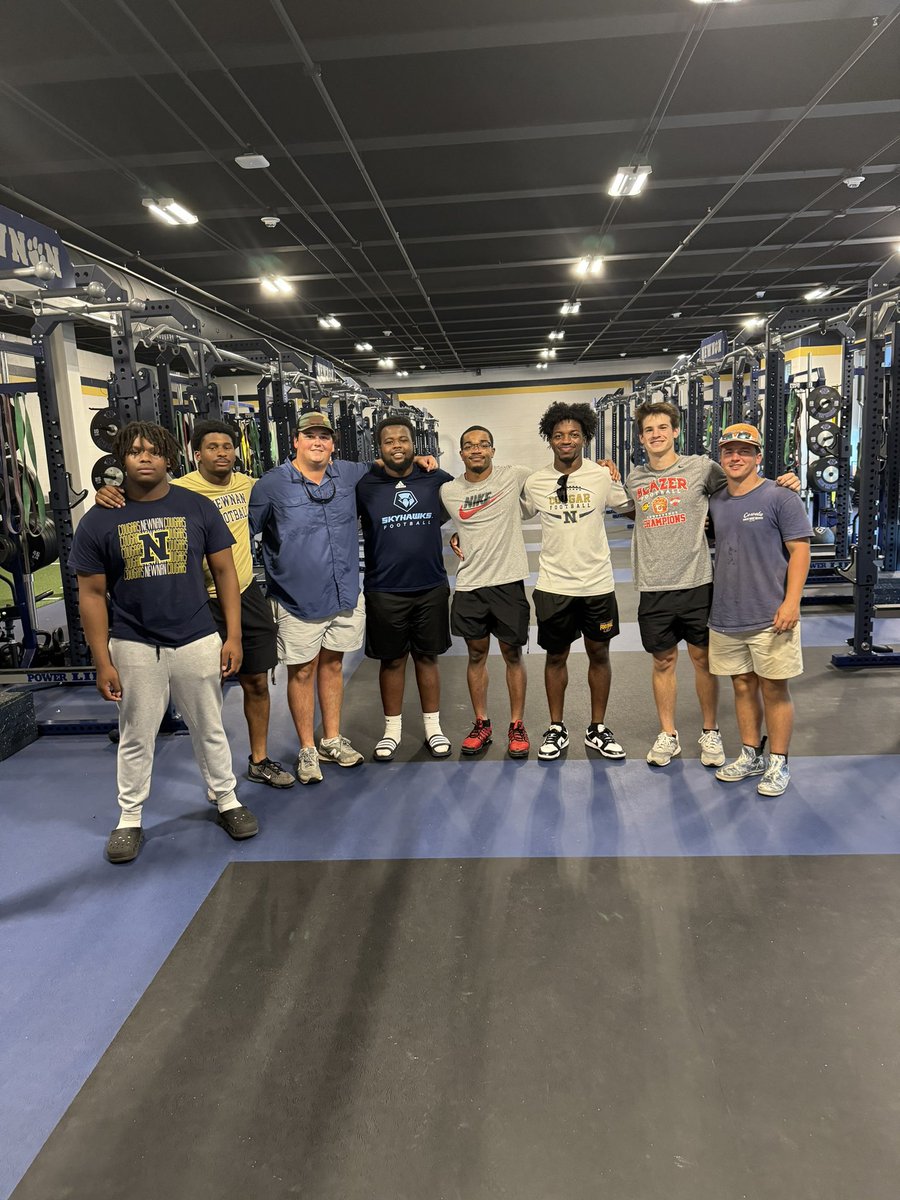 Had an awesome bunch of alumni in the house with us last night! These guys even volunteered to help ice down drinks for after the game! Thanks guys! It's great to be a Newnan Cougar!