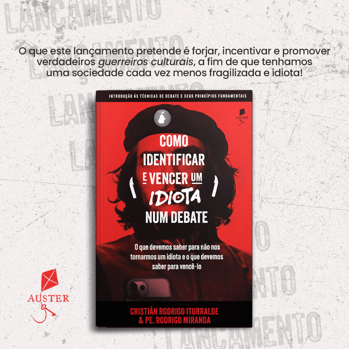 austereditora's tweet photo. O MUNDO ESTÁ CHEIO DE IDIOTAS QUE ACREDITAM SER DONOS DA RAZÃO!

Quer aprender a lidar com eles? Conheça então nosso lançamento, uma obra de Cristián Rodrigo Iturralde e Pe. Rodrigo Miranda:

👉  https://t.co/mFoQPZhJwS https://t.co/b9gdWyJokV