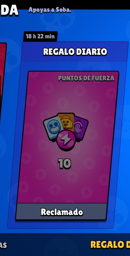 Salima's tweet photo. @BrawlStarsES El juego me dió 1 solo regalo hoy, y yo tengo activo el Brawl Pass Plus. Debido darme 2. Saben algo al respecto?  #Brawlstars https://t.co/f1jowATS1C