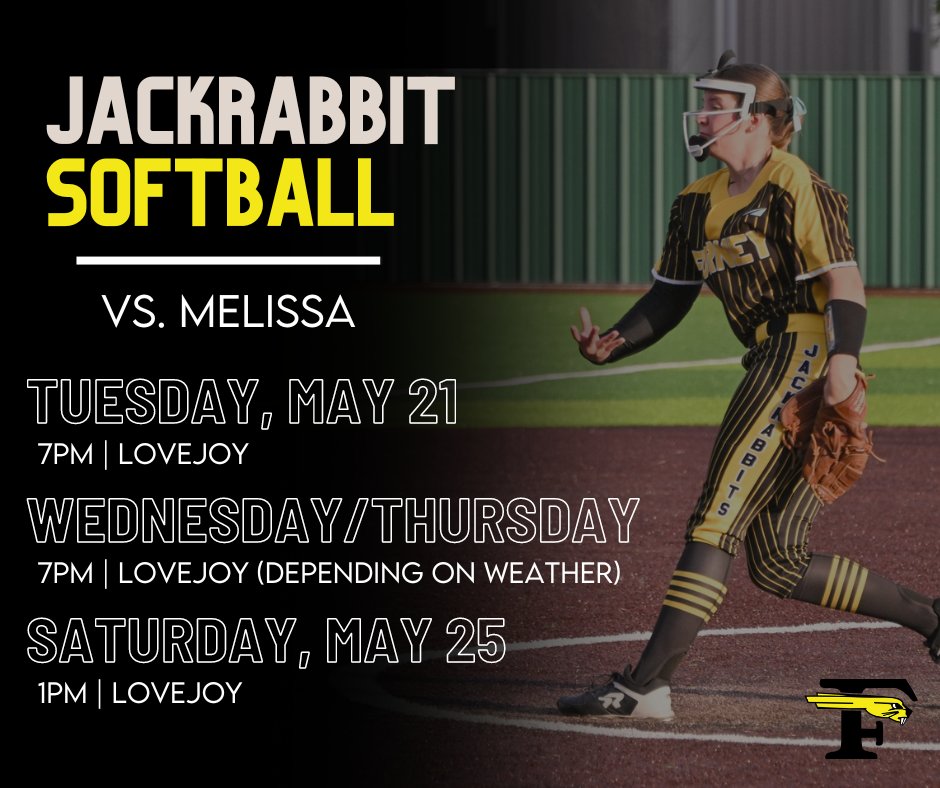 ForneyAthletics's tweet photo. 🥎We are still playing softball and baseball in Forney, TX!
Catch our teams competing this week! ⚾️
@CoachFleen @eitel_michelle @Forney_Rabbits @Forneysoftball @forneybsb17 @coachjf30 @forneyisd @Play4Em https://t.co/LG4adgz5HV