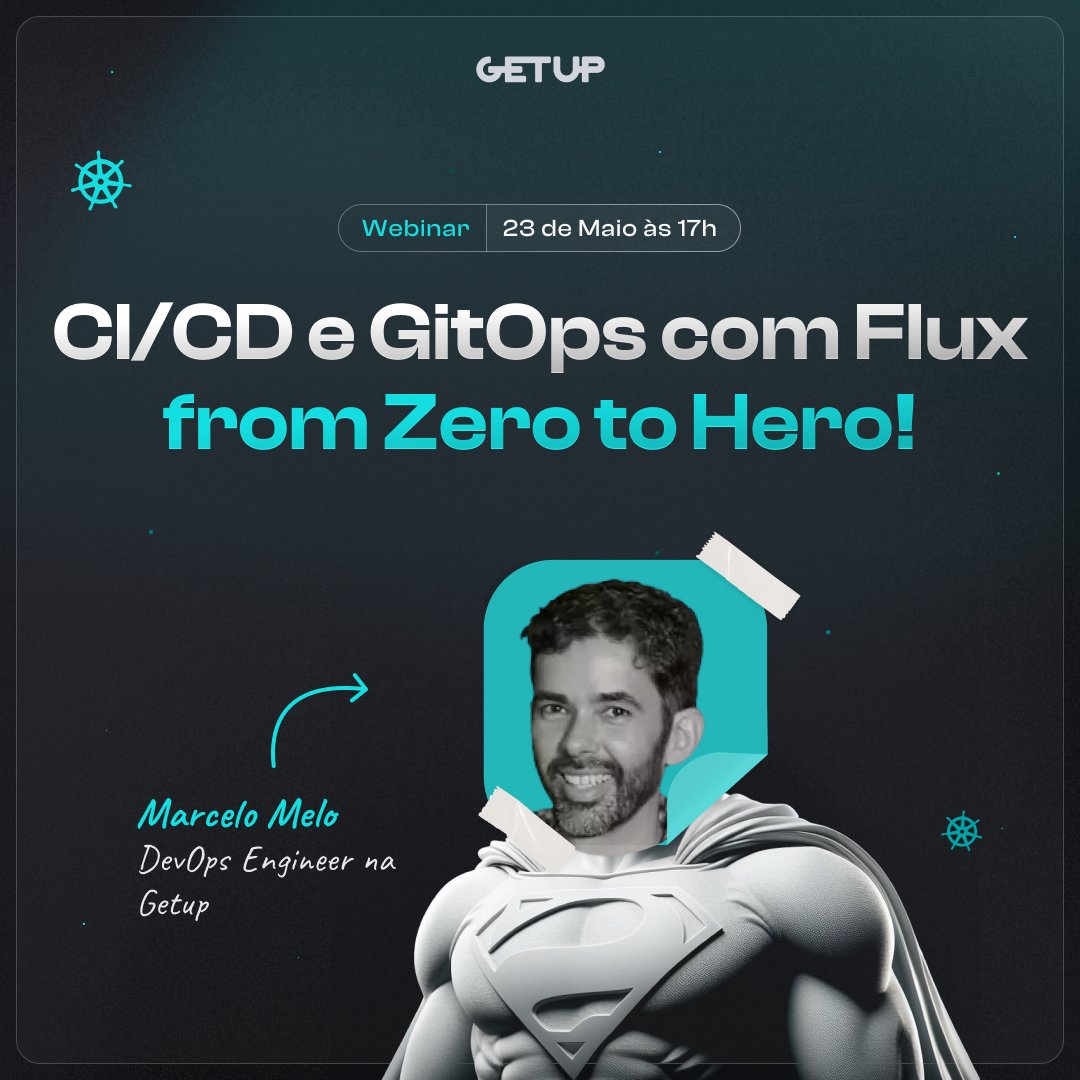 Faltam 2 dias para você aprender como colocar #GitOps na prática com @fluxcd !
Não perca >>> us02web.zoom.us/webinar/regist…