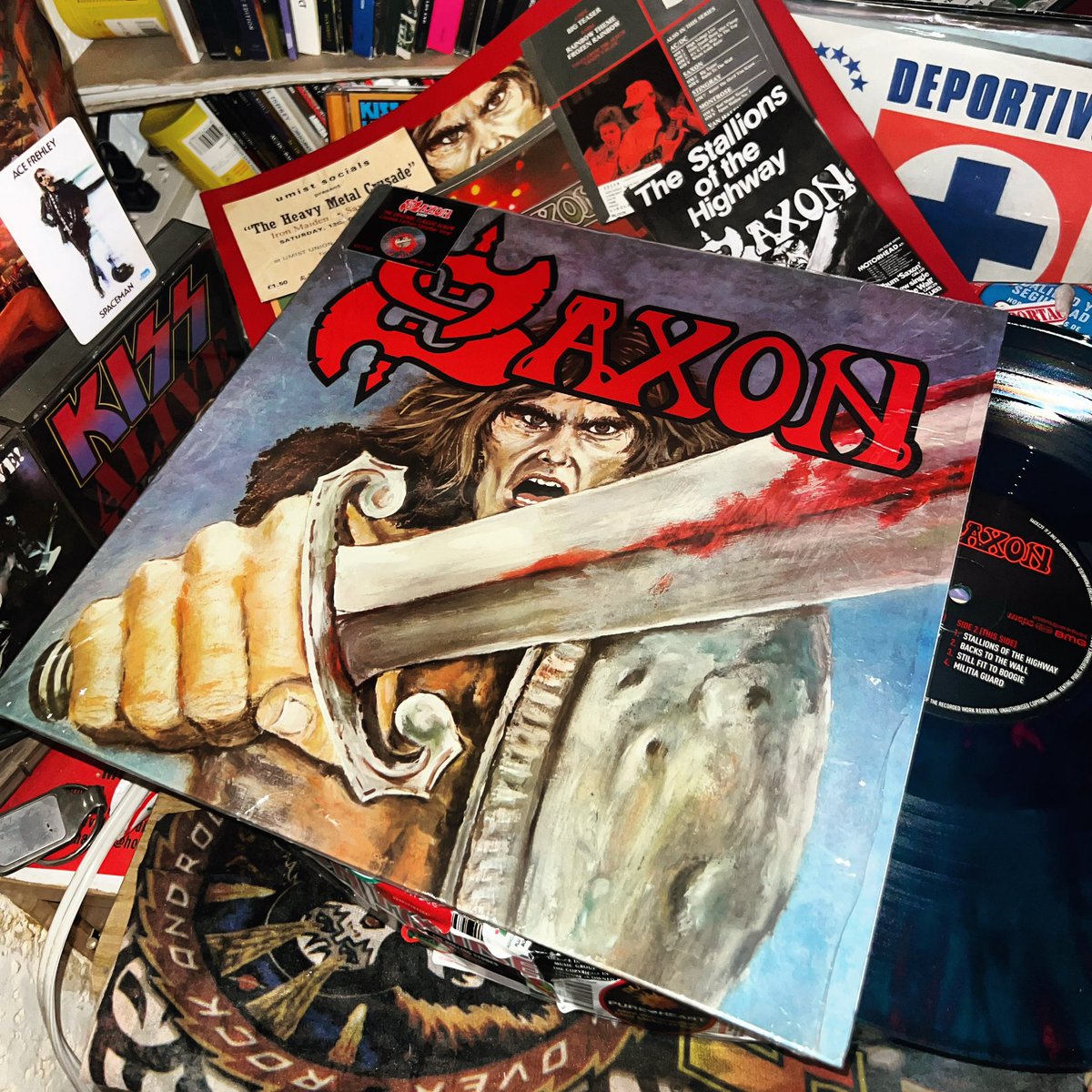 SAXON Saxon 21.may.1979 @SaxonOfficial #saxonband #saxonalbum
