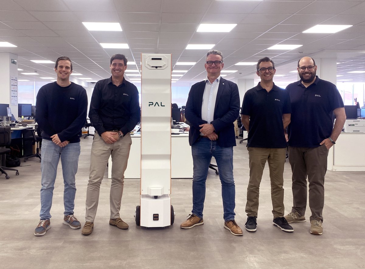 Delighted to welcome Hervé d'Halluin from <a href="/Decathlon/">Decathlon</a> to our HQ today!
Curious about our StockBot robots in Decathlon stores? Catch Hervé's keynote on sustainability and RAIN RFID at the <a href="/IOTSWC/">IOT Solutions World Congress</a>, tomorrow at 11:50. Plus, see StockBot live in the testbeds area! #IOTSWC2024