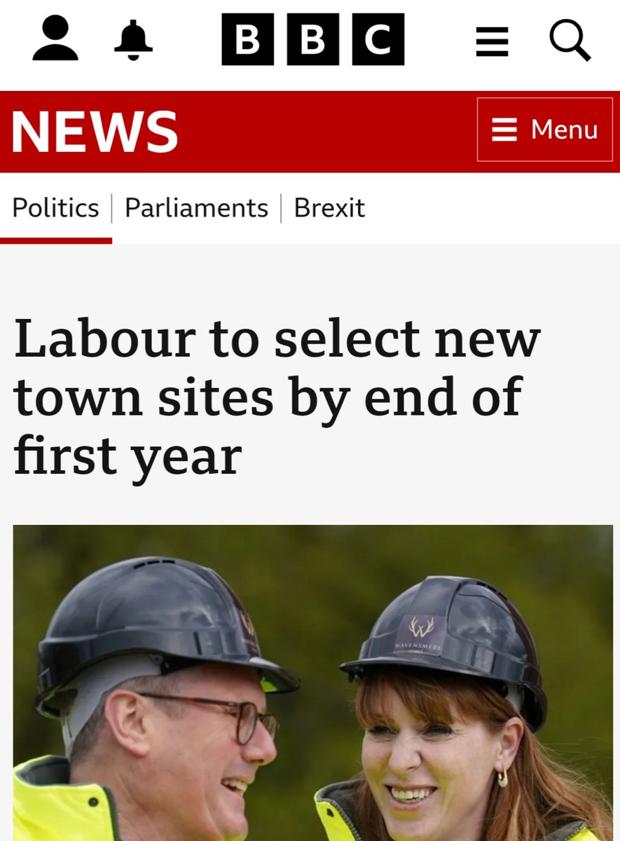 Labour's new-build policy makes sense - to get the go-ahead they'll need higher environmental standards, and be affordable with access to public services and green spaces. That means fixing the planning system to link it directly to the Climate Change and Environment Acts. 🧵