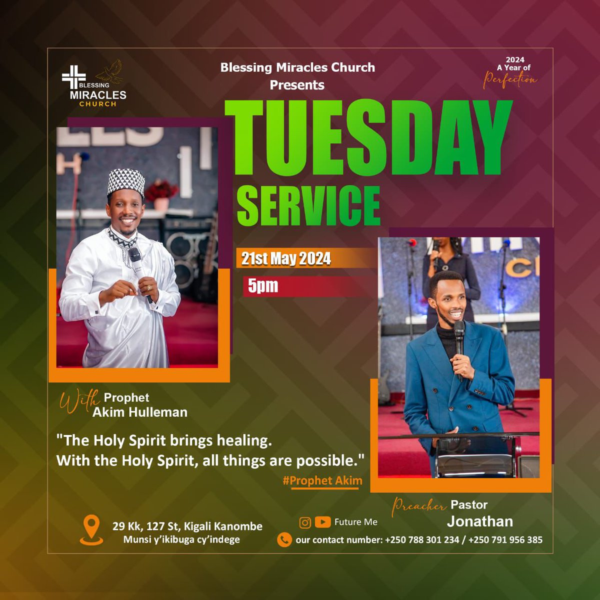 BMiraclesChurch's tweet photo. NI GUTE UMUNTU AGERA KU RWEGO RWO KUYOBORWA N'UMWUKA WERA?
#ProphetAKIM 🤝 
2 Kor 5:7
(kuko tuba tugenda tuyoborwa no kwizera, tutayoborwa n'ibyo tureba),
#Imbaraga_mu_Kwatura
#MiracleAsChristOur_Savior
#BMCservice #GOD #Christ #Church #Bible #HolySpirit #Salvation https://t.co/xf2DRMexpW