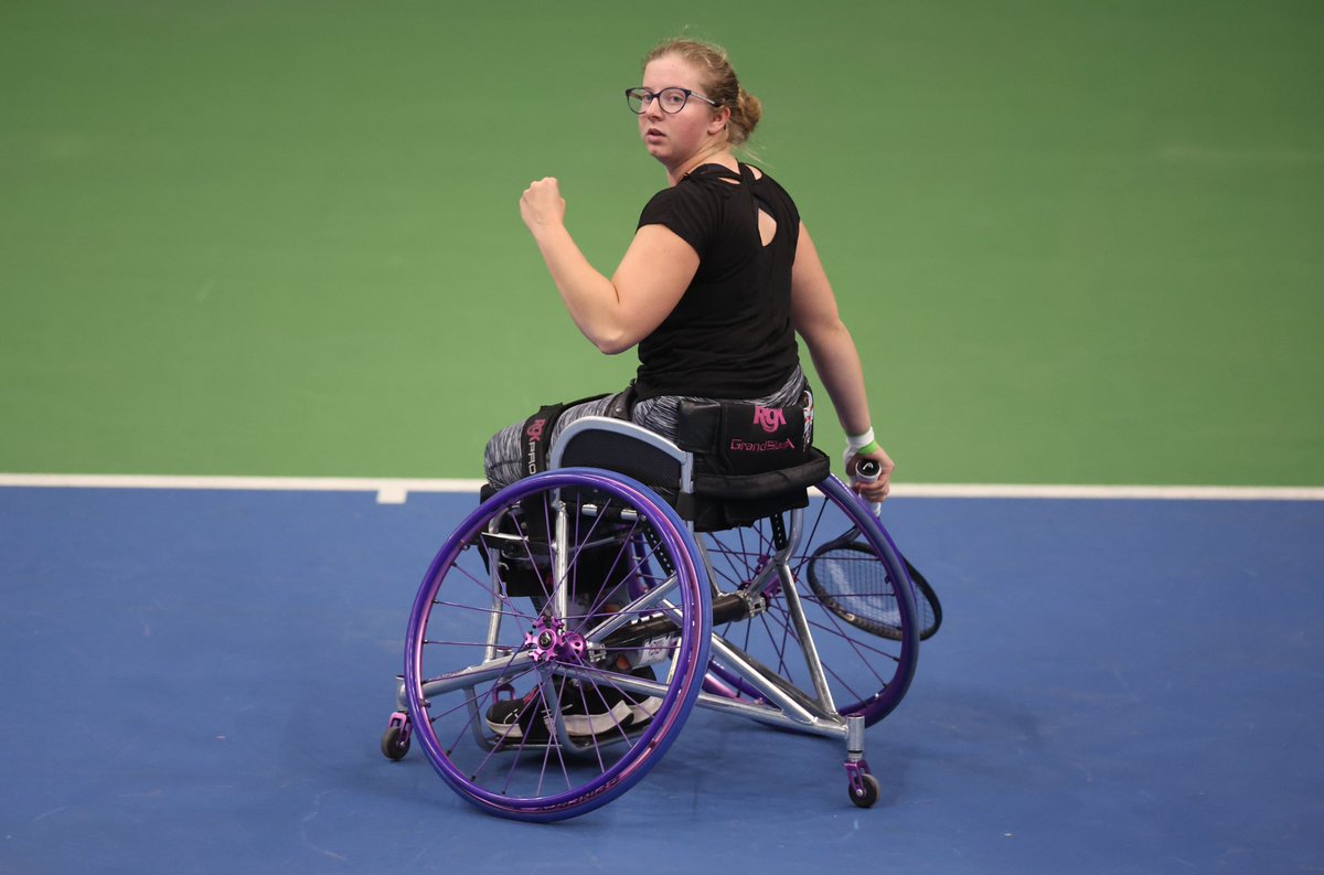 Quarter-final bound at the Commit Open in Italy... @AbbieBreakwell beats Maria Fernanda Alves (BRA) 6-3, 4-6, 6-2 to set up a meeting with Japanese third seed Saki Takamuro. #BackTheBrits 🇬🇧 | #wheelchairtennis