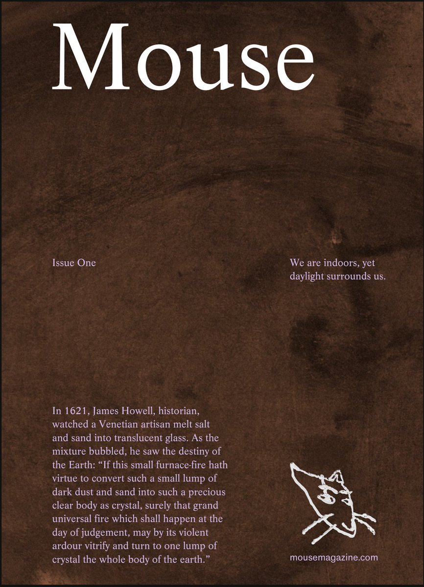 mouse_magazine's tweet photo. Print soon. https://t.co/53qAlywa5z