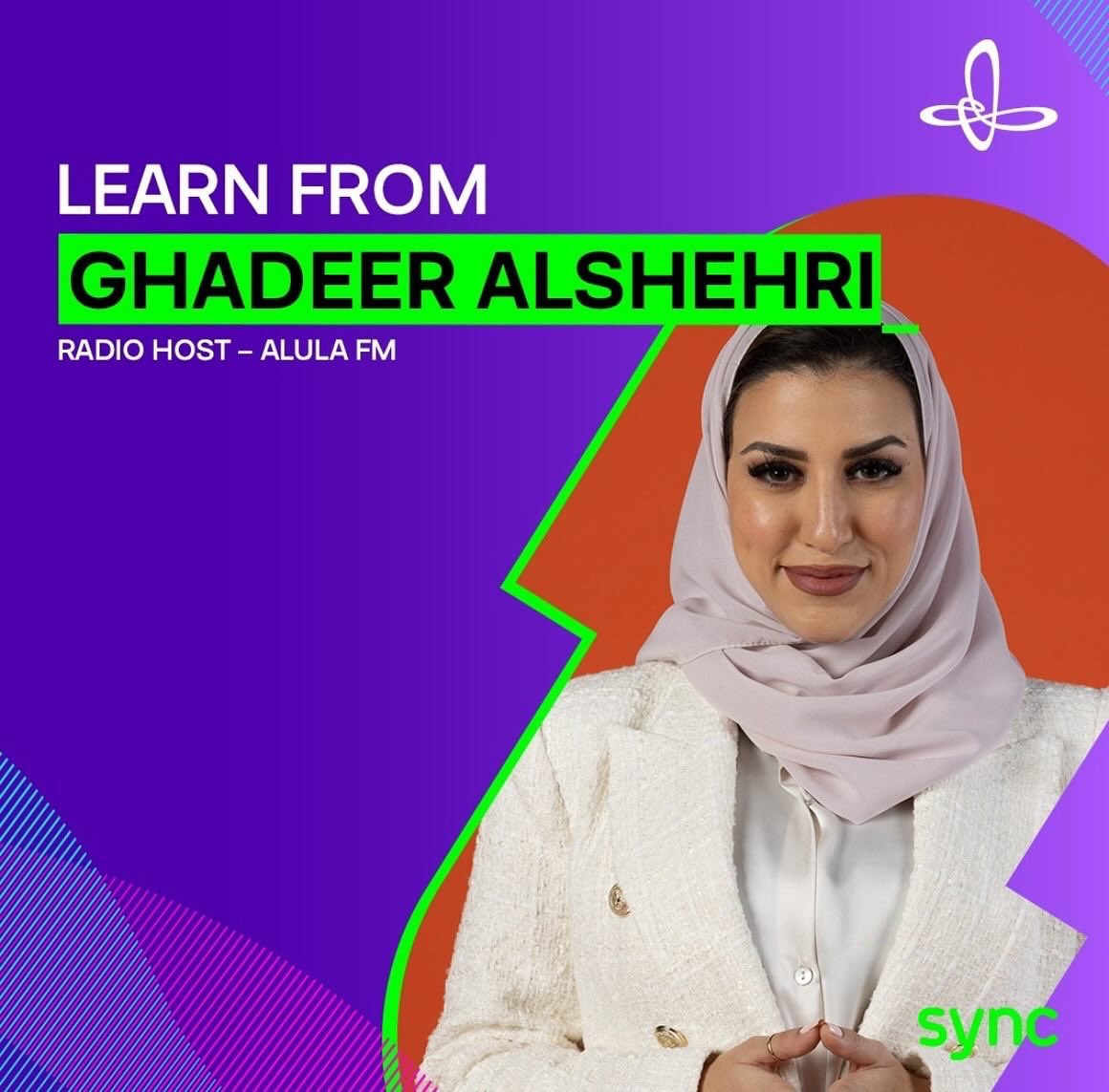 سعيدة وفخورة بمشاركتي في تقديم <a href="/SyncIthraAR/">الاتزان الرقمي</a> قمة الاتزان الرقمي لهذا العام🙌🏻🚀🤩 
بوجود نخبة من المتحدثين من حول العالم 👏🏻