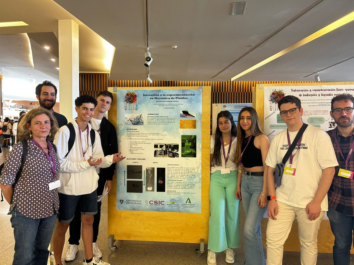 mefluife_ujagr's tweet photo. This morning, #PIIISA congress was celebrated! The students from #IESMediterraneo from Salobreña excellently presented the project developed in our group, both in poster and presentation.  It has been a real gift for us!

PD. A misterious sticker appeared in the poster 😉 https://t.co/LajJOvG3bg