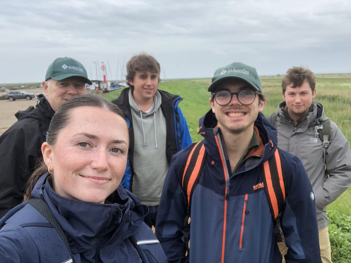 AlbEnvironment's tweet image. It’s #MentalHealthWeek so we took time out of the office to get some fresh air and walk a section of the #norfolkcoastpath as a part of a campaign to raise money for #LandAid ! A great bonding experience for our team whilst raising money for a fantastic cause.