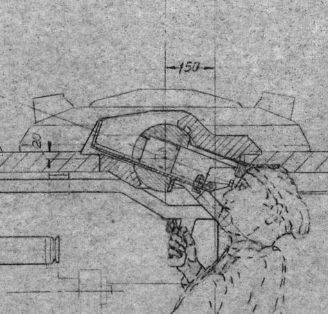 Since the Maus very vulnerable to air attack, an AA cupola with an MG 151/20 machine gun was included in the design. A 37 mm gun was proposed instead, but the cupola was cancelled entirely #OTD in 1943 since it took up too much space. #tanks #history #WW2 #WWII