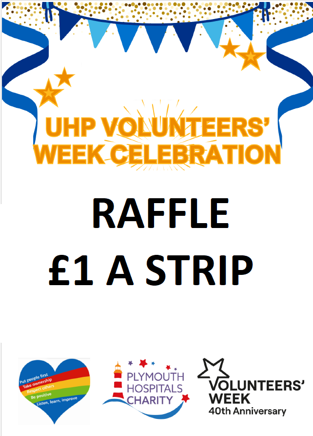 Roll up, roll up... The raffle is now open :) Available for all UHP volunteers to purchase! Buy your raffle tickets in the Hub from 21st May - 6th June 2024.