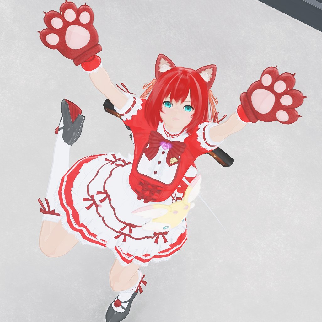 MiaruUsami's tweet photo. ニャンダフルハンズを手に入れたぞ！
赤見かるび風 https://t.co/TlWAH6UCH9
