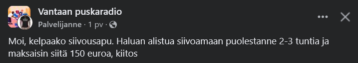 Ei jumalauta @Noppa81 lopeta, tää on saatanan noloa!