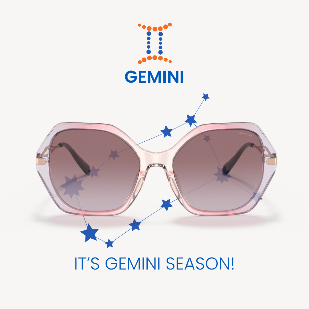 ForEyes's tweet photo. It’s Gemini season! Let’s tap into this season of curiosity, versatility and the love of learning new things.   

🕶️ HC8315

#Foreyes #Eyewear #Glasses #Style #Horoscope #Gemini #Season https://t.co/cE9T2KQxFa