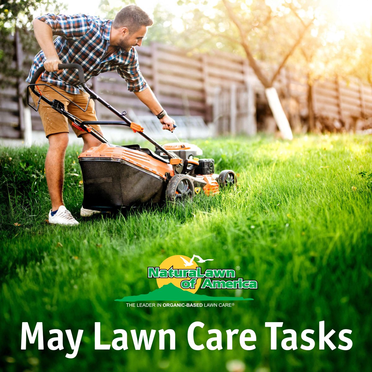 Read advice from Phil Catron, president and founder of NaturaLawn®, as we tackle these 9 lawn care tasks this May to have a greener and healthier lawn this summer and beyond. ow.ly/k67x50RsVCq #NaturaLawn #EnvironmentallyFriendly #NLA #PetFriendly #NaturalLawnCare