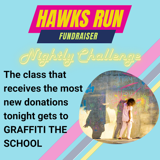 KestrelHeights's tweet photo. We’re counting down to our Hawks Run!   FAMILIES ARE INVITED to cheer on their scholars as they run on Friday. The class that receives the most new donations TONIGHT gets to GRAFFITI THE SCHOOL building with chalk! Still need to register?  https://t.co/qrcClM9nMz https://t.co/2vBXDLcvUY