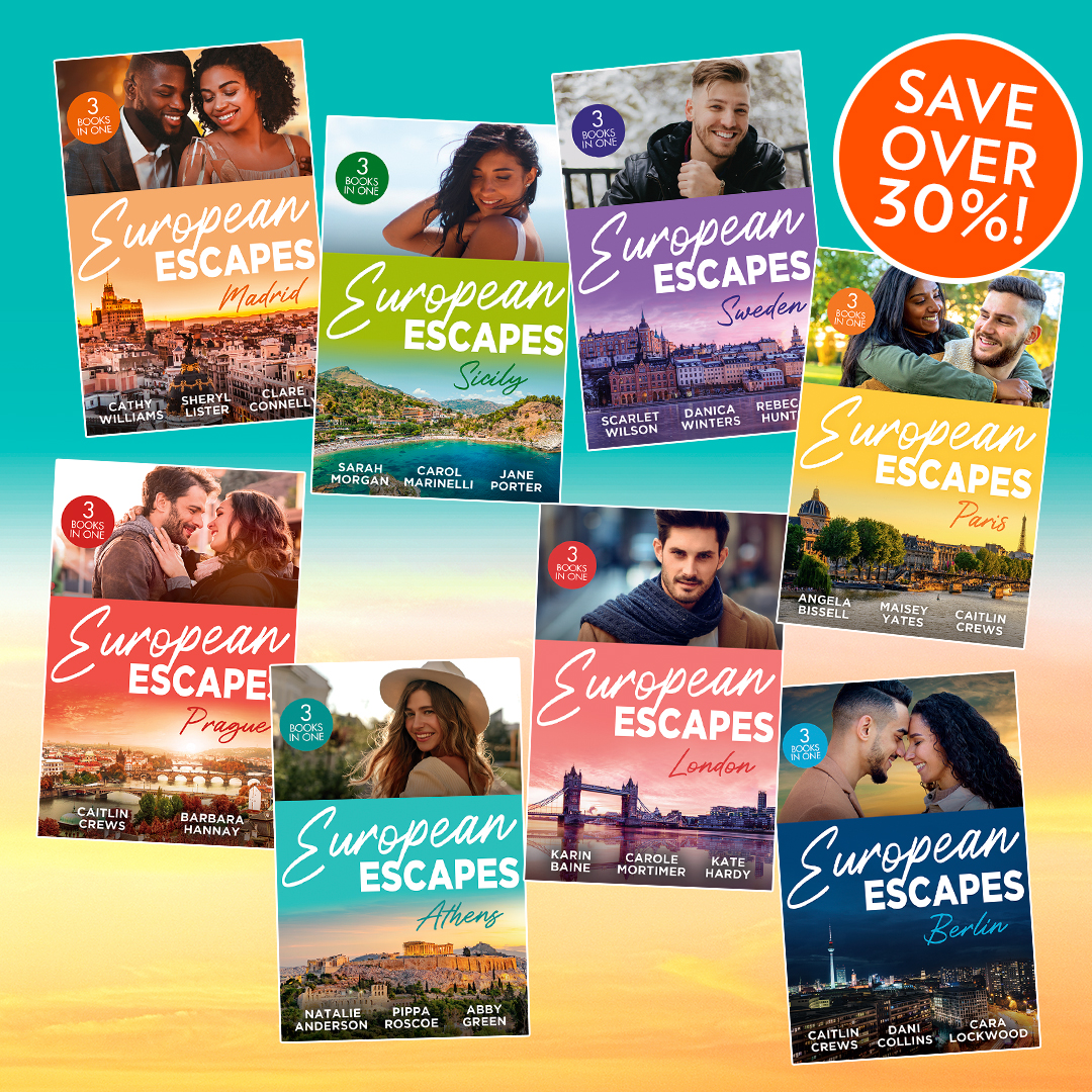 We've got destination romance covered! 🌞✈️ Save OVER 30% on our European Escapes collections why you buy today! Containing 8 books set in stunning locations, it's the perfect dose of escapism. Shop now: ow.ly/q4wF50RvyGN