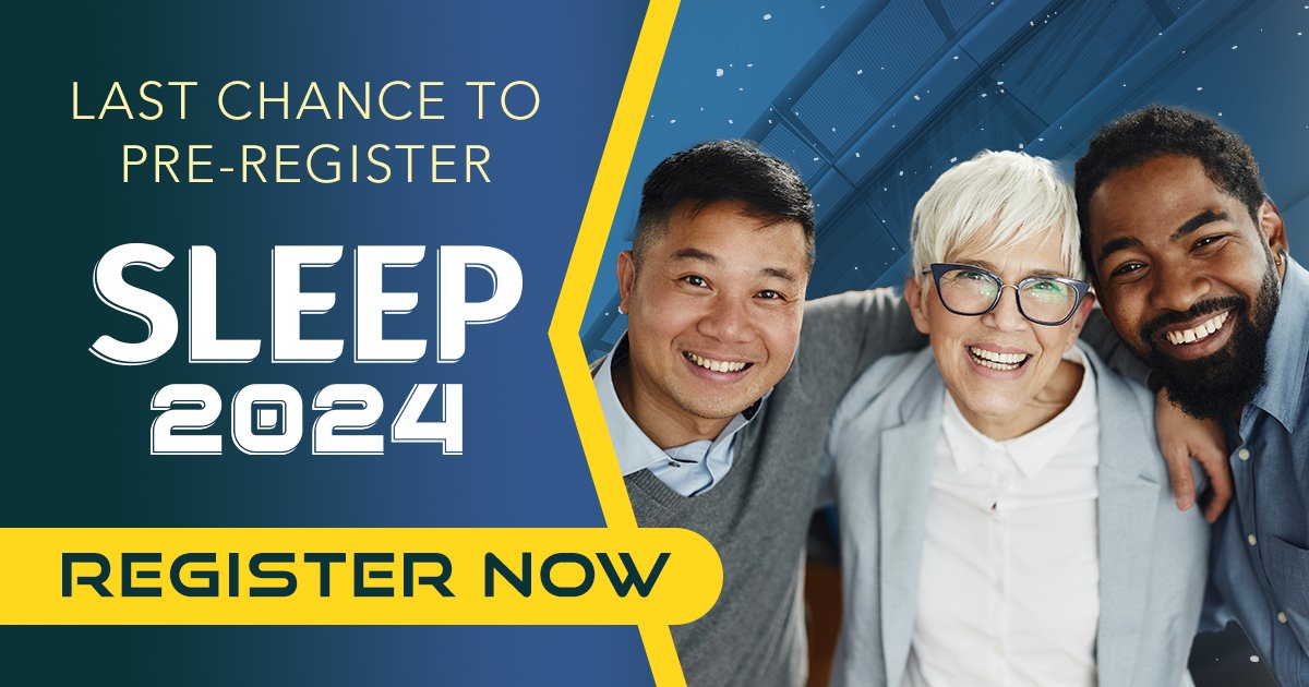 Houston, we have lift off! Download the preliminary program and register online to join us June 1 – 5 in Houston, Texas, for #SLEEP2024, the 38th annual meeting of the APSS. Pre-register by Friday, May 24, and enjoy saving up to $50. Register now! ow.ly/MYJO50ROPh1