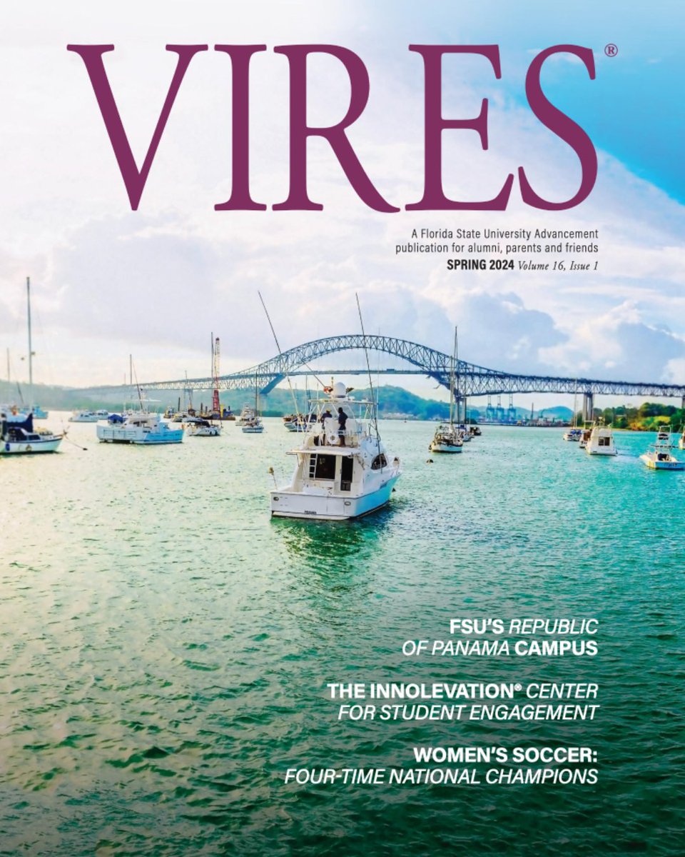 🚨📖 The latest edition of VIRES, the Florida State University Advancement publication for alumni, parents and friends, is here!!! To view the full magazine, visit: gonol.es/VIRES24.