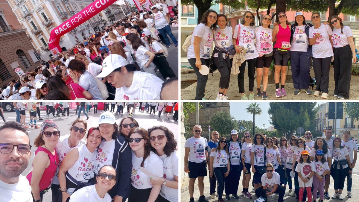 CNR Consiglio Nazionale delle Ricerche (@cnrsocial_) on Twitter photo Il #19maggio, la manifestazione di <a href="/komenitalia/">Komen Italia</a> per la lotta ai tumori al seno Race for the Cure ha "invaso" la città di #Bari
Presente anche la squadra #Cnr che ha percorso i 5 km della corsa non competitiva, unita nel sostenere l'iniziativa
cnr.it/it/news/12710
<a href="/MC_Carro/">MariaChiara Carrozza</a> Il #19maggio, la manifestazione di <a href="/komenitalia/">Komen Italia</a> per la lotta ai tumori al seno Race for the Cure ha "invaso" la città di #Bari
Presente anche la squadra #Cnr che ha percorso i 5 km della corsa non competitiva, unita nel sostenere l'iniziativa
cnr.it/it/news/12710
<a href="/MC_Carro/">MariaChiara Carrozza</a>