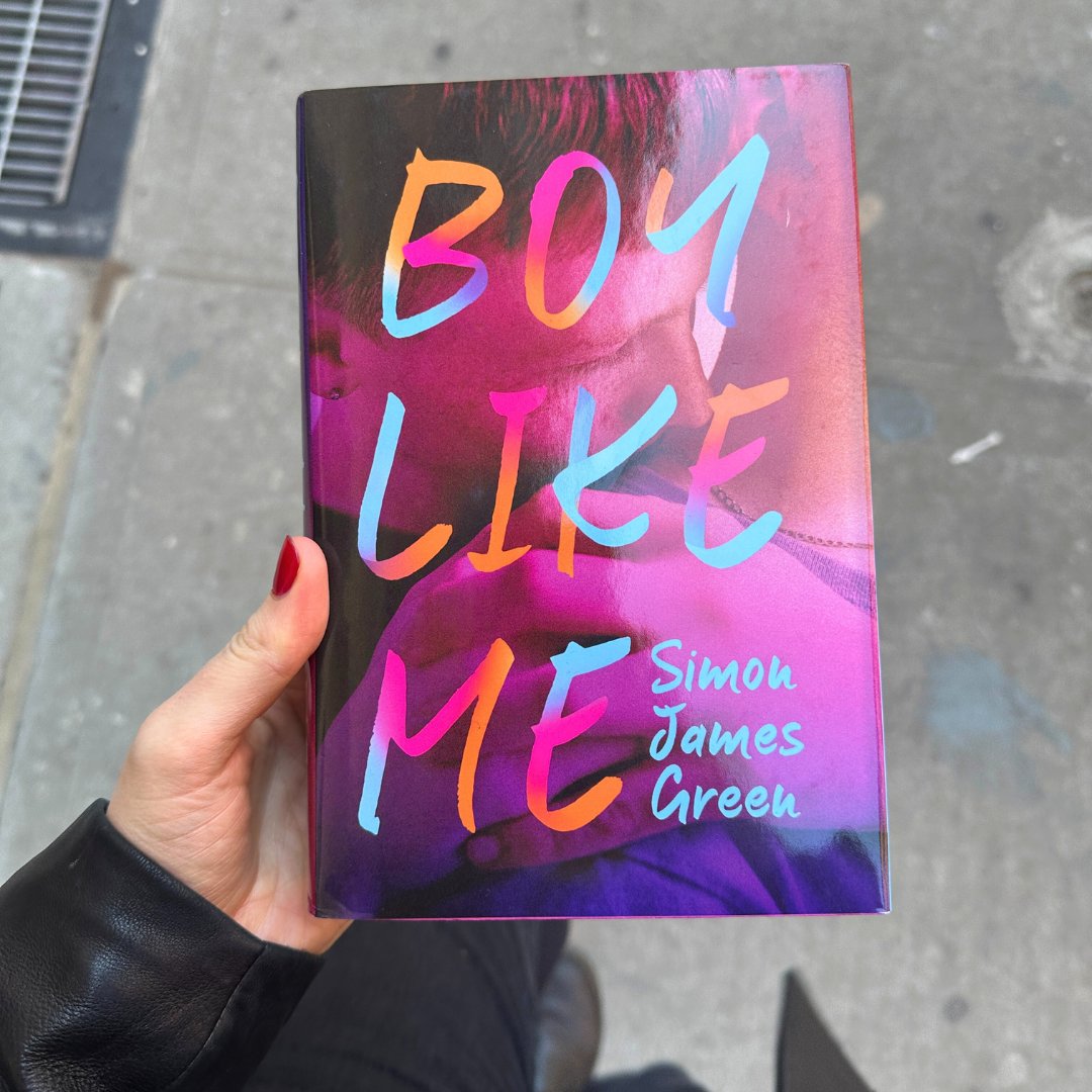 Find the courage to hold on to love, against all odds 💚🤍🩵💙 Boy Like Me by @simonjamesgreen is out today. bit.ly/44WTwrW