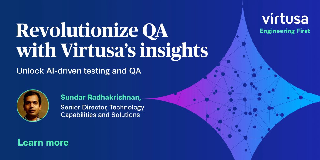 Virtusa on X: "Unlock AI in Digital Assurance with Virtusa's ...