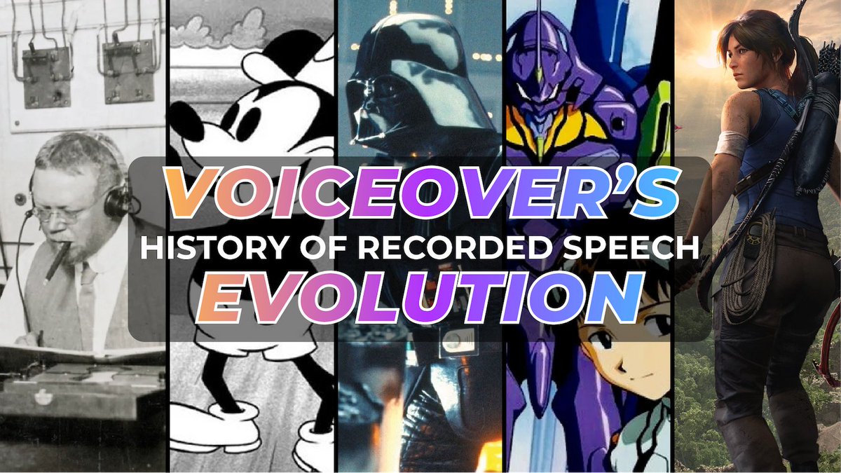 THE HISTORY OF VOICEOVER 🎞️ 📖 From silent films to the digital age, we'll walk you through the magical evolution of voiceover in our latest video. Were you surprised at anything? 🤔 👇 youtube.com/watch?utm_camp…