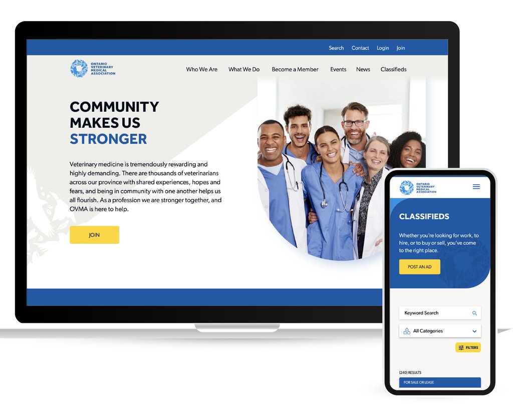 Don't miss it! OVMA's website won Kentico's Site of the Month for April. 🏆 Explore the revamped site, packed with resources for veterinary professionals. 

#OVMA #Kentico #WebsiteRedesign