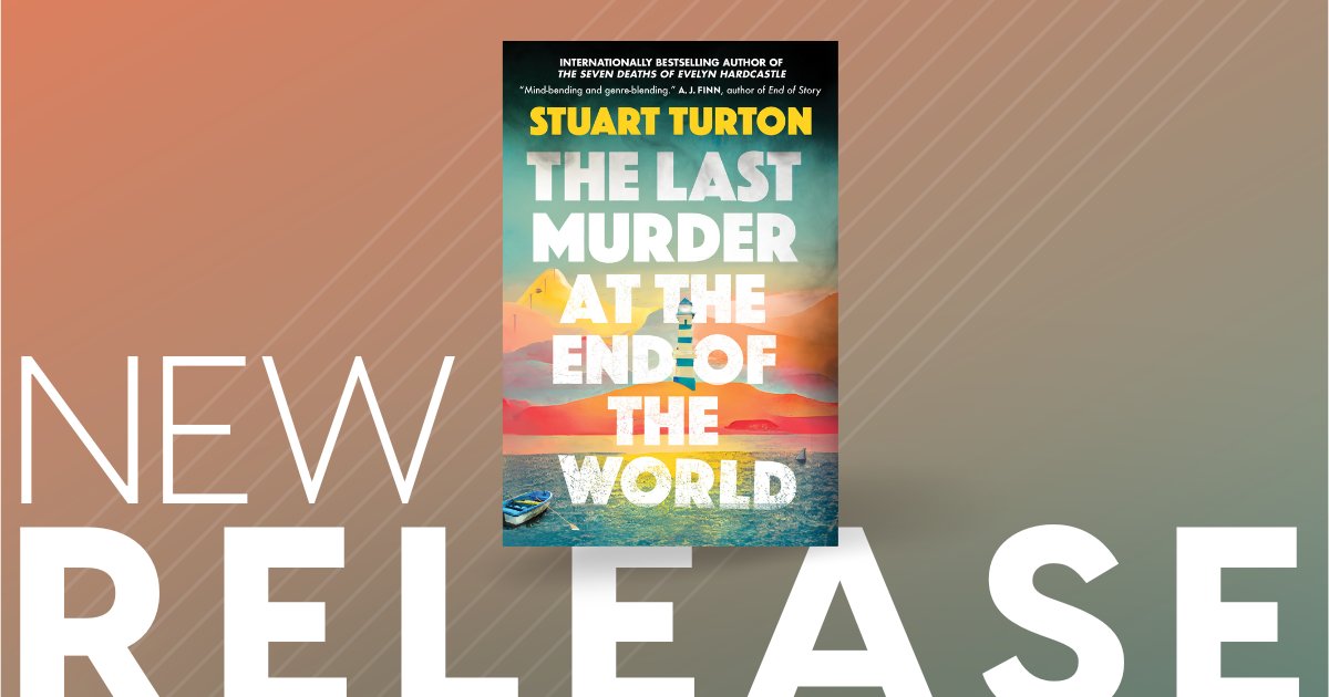 How do you catch a murderer when the murderer doesn't even know they did it? Find out in the highly anticipated #TheLastMurderAtTheEndOfTheWorld by Stuart Turton—on sale now! Order your copy here: bit.ly/4adbbg4
