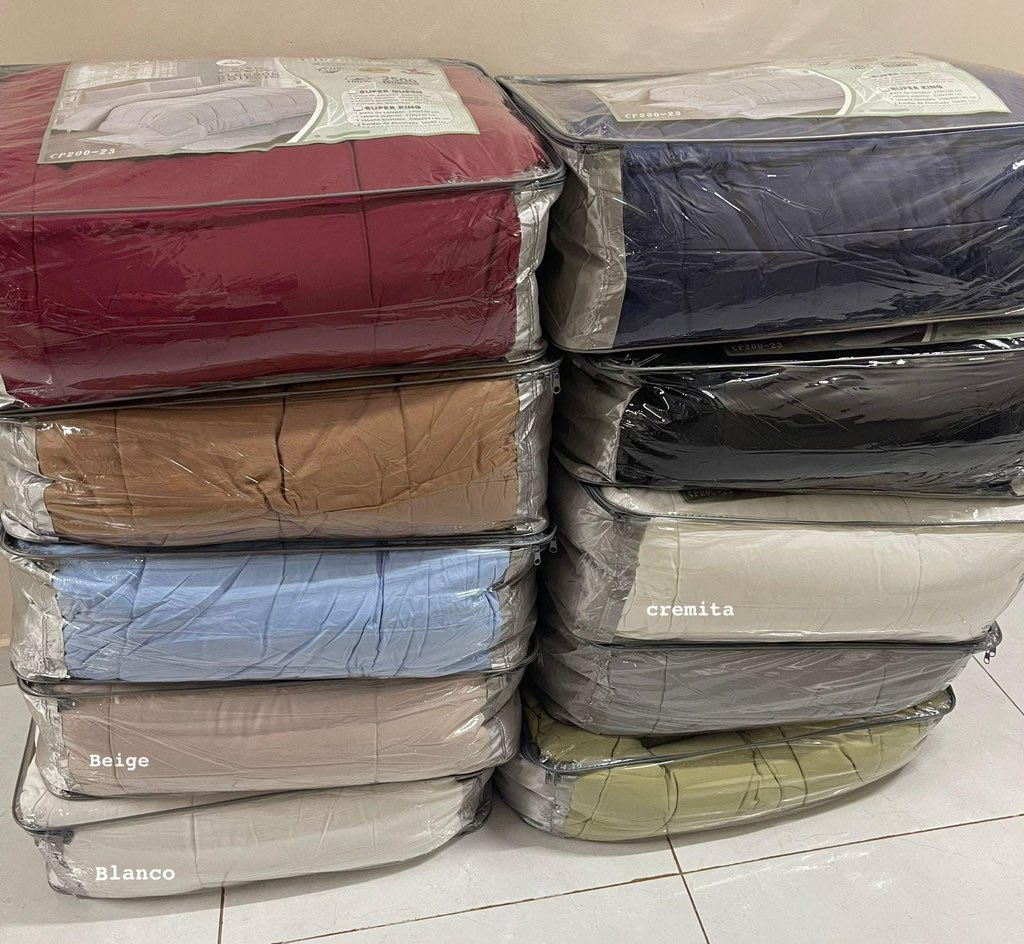 aagripinaa's tweet photo. Si por ahí quieren comprar edredones + sábanas de EXCELENTE calidad, y a buen precio, les quiero recomendar a Tatiana Hogar. 
Es de CDE, si compras al día siguiente ya te llega y te entregan en tu casa. No pagas envío y realmente SÚPER recomendado el edredón, lujosos incluso se sienten. Les dejo la info acá: 

Su numero: +595 994 919545
