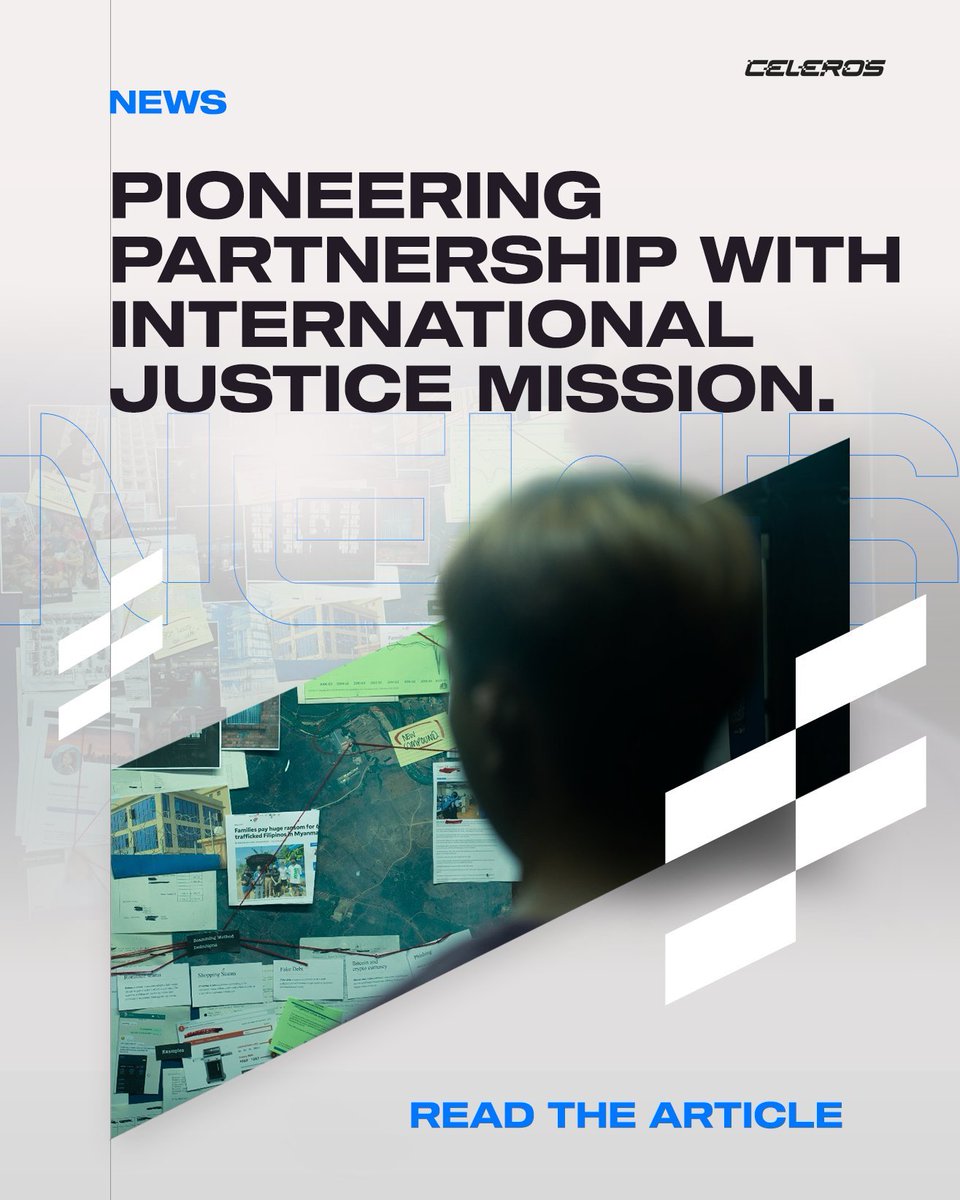 We're proud to mark 6 months of partnership with IJM!

Alongside the International Justice Mission, we're fighting against modern-day slavery and exploitation in Southeast Asia!

🔗 Read more - celeros.gg/news/partnersh…

#CelerosPartnership #IJMAlliance #GameForChange 🌐🚀
