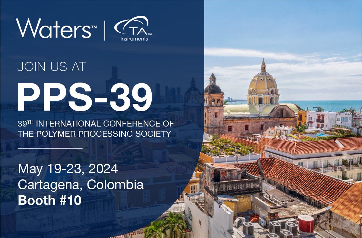 We're at the the 39th International Conference of the Polymer Processing Society in Colombia this week! Visit Ma. Camila Fonseca and Damaris Cabrero Palomino at booth 10 to learn about the latest polymer material analysis solutions.