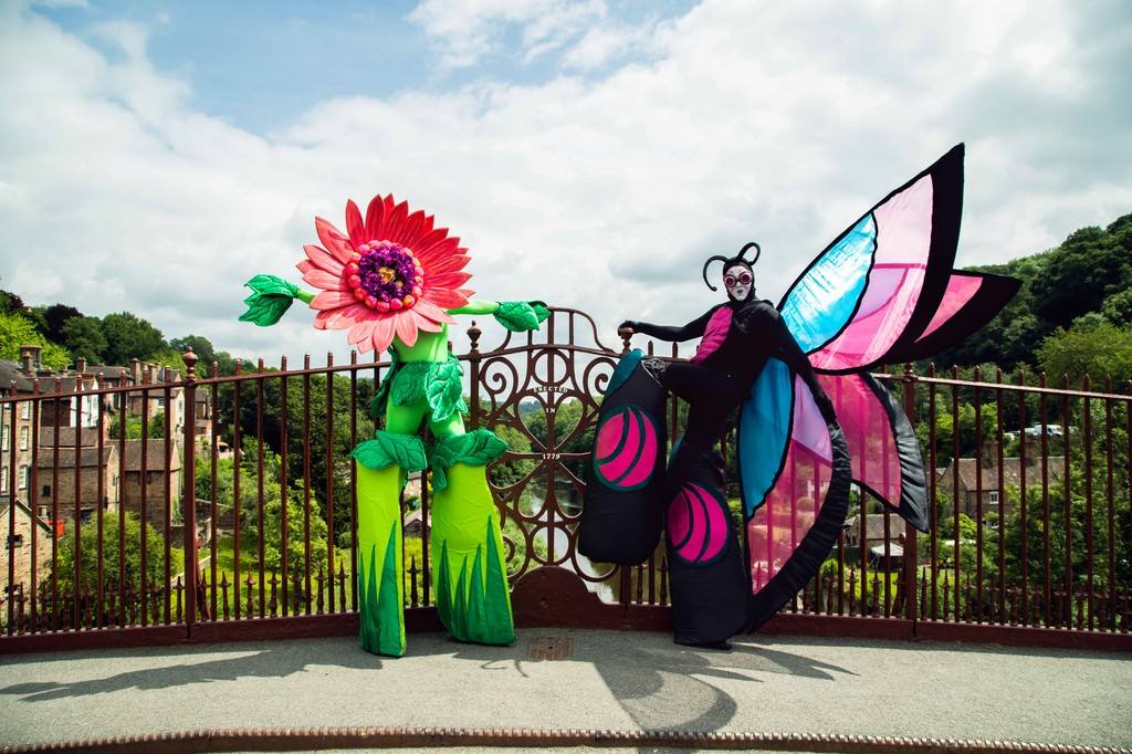 Festival Oldham 2024 🌸🦋Saturday 1st June Bob the Butterfly & Gerry the Gerbera Inspired by the Beautiful Oldham campaign in 1902. Watch out for Bob the Butterfly & Gerry the Gerbera who have escaped the greenhouse & are ready to explore their new surroundings.