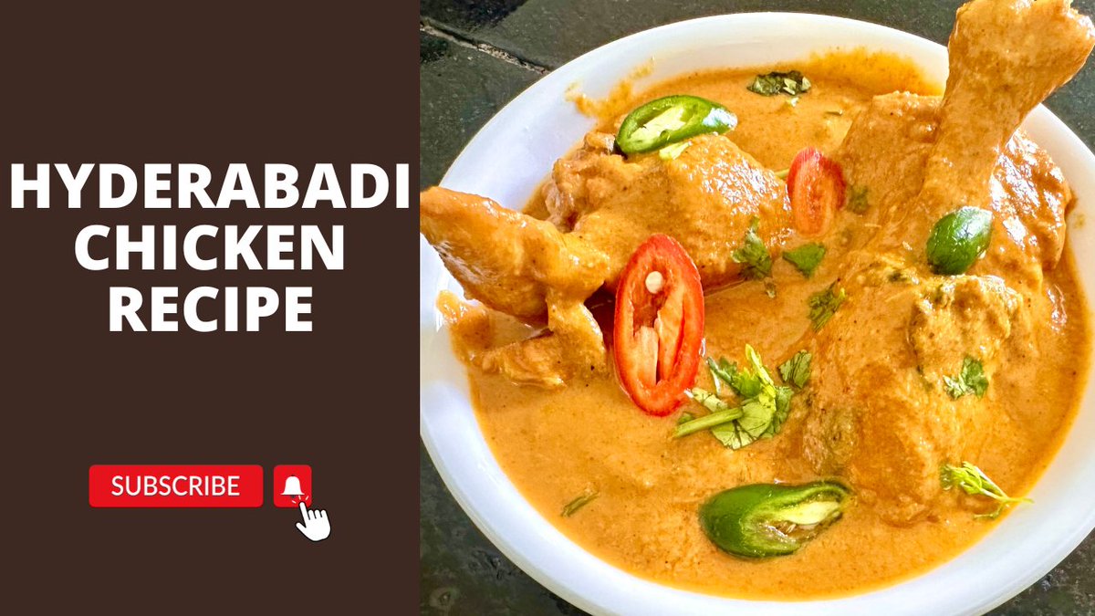 Delicious Hyderabadi Chicken Recipe is now available on my Youtube Channel

#chicken #recipe #delicious

Link : youtu.be/q4fn77Zybdc