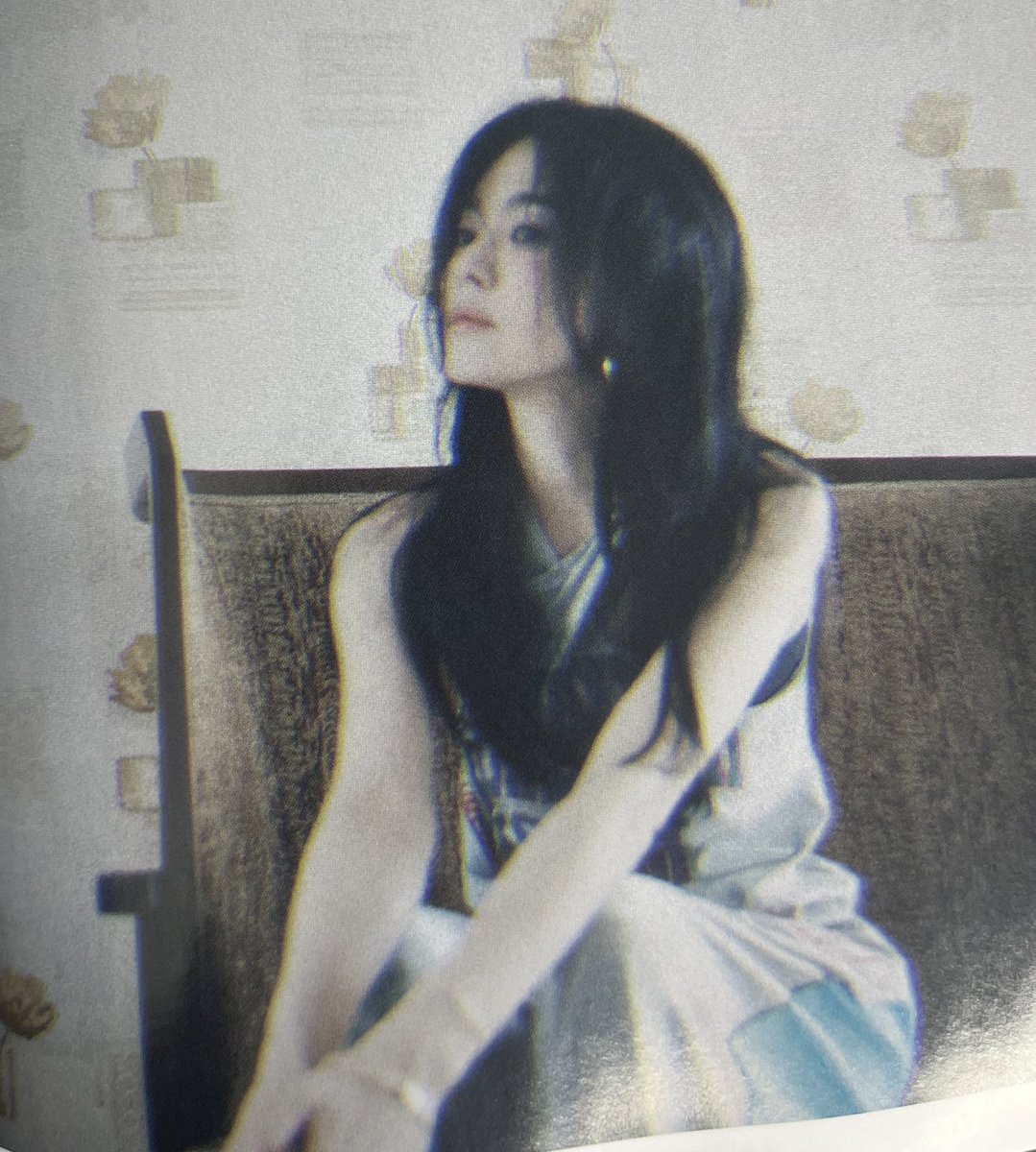 My favorite part of this interview with #SongHyeKyo: 'I don't have any grand goals. My dream now is to grow old gracefully. I'm happy right now, living a simple life without much happening, neither being extremely happy nor unhappy. I am thankful that each day passes quietly