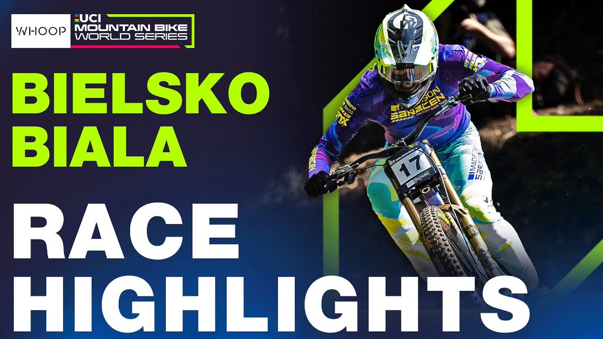 WATCH the Race Highlights from the second round of the 2024 UCI Downhill World Cup from Bielsko Biala, Poland: lwmag.co.za/video-2024-dow… @uci_mtb #DownhillMTB #MountainBike #MTB